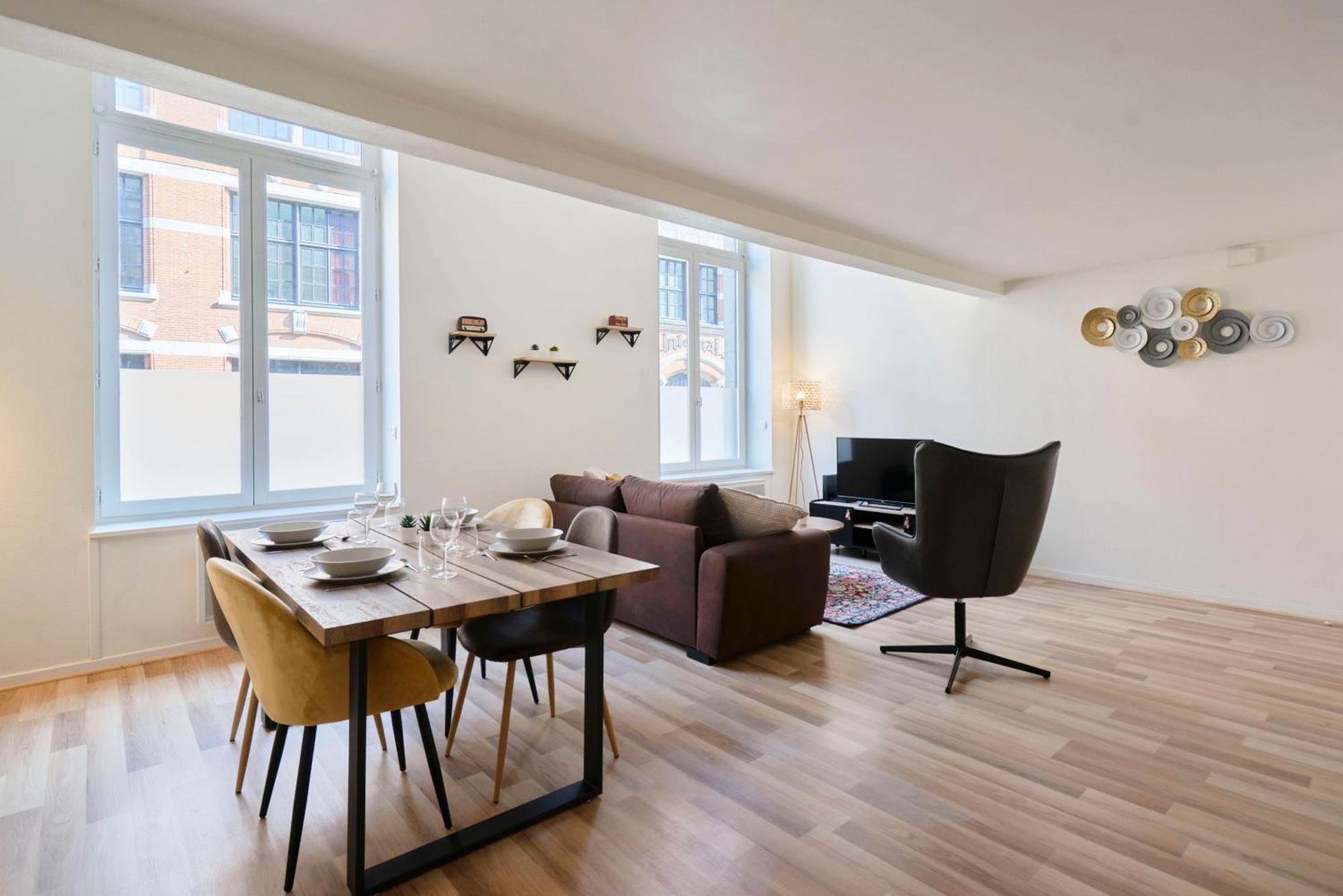 Apartmán Locationstourcoing - Le Loft Exteriér fotografie