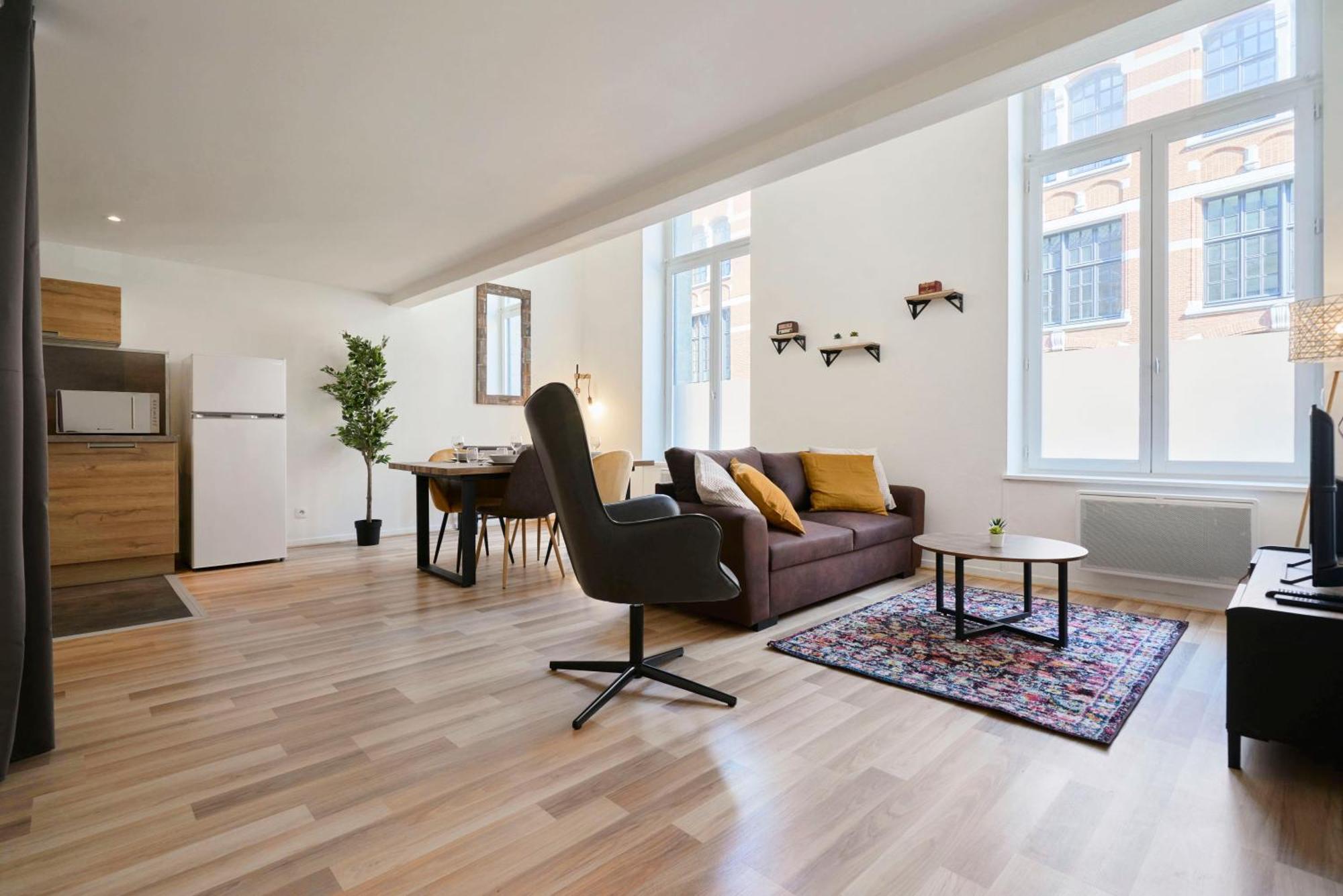 Apartmán Locationstourcoing - Le Loft Exteriér fotografie